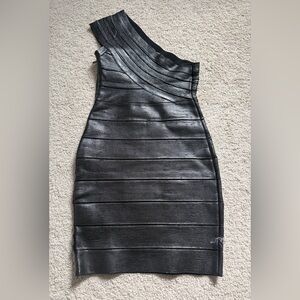 Great condition Herve Leger bandage dress black size XS